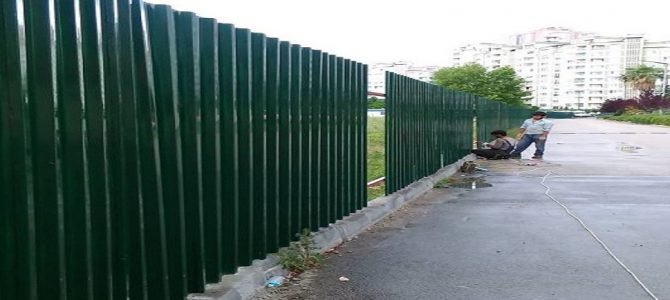 Şantiye Etrafı Çevirme